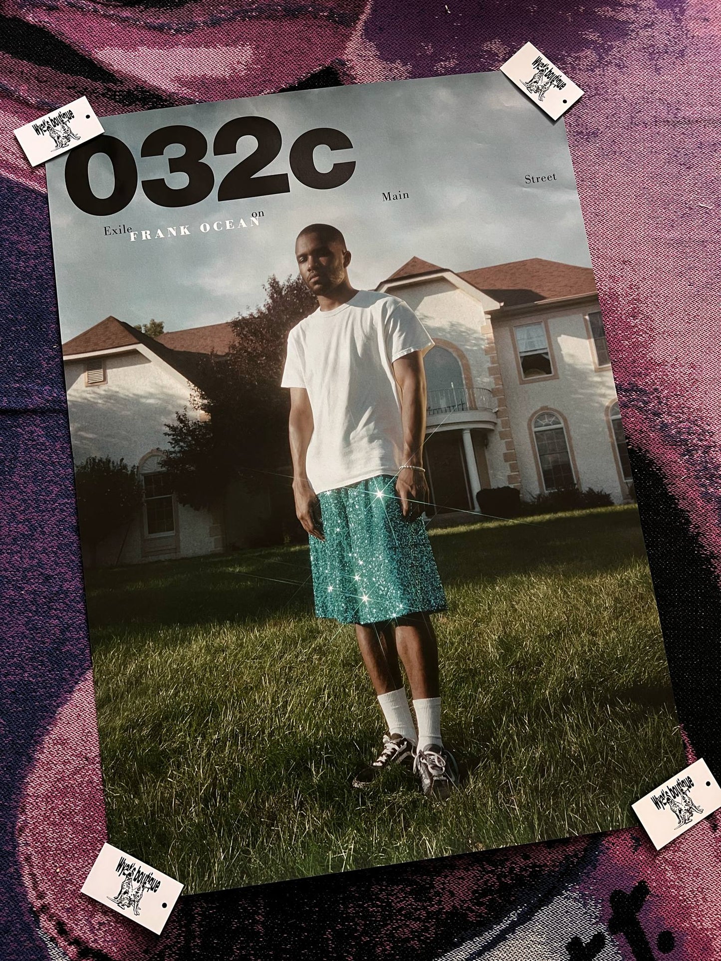 Frank Ocean 032c Poster 2017/18