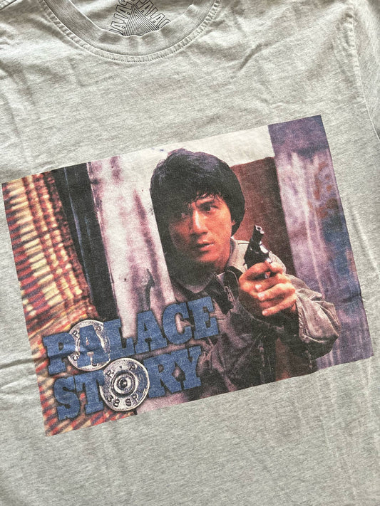 Palace Story Tee Grey