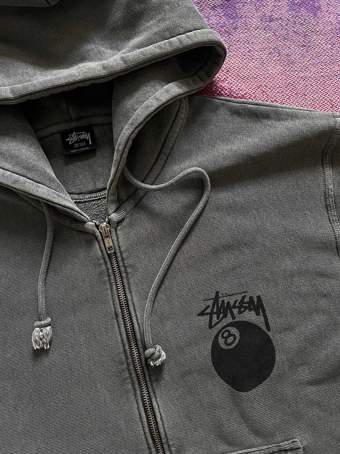 Stussy 8Ball Zip Up Hoodie