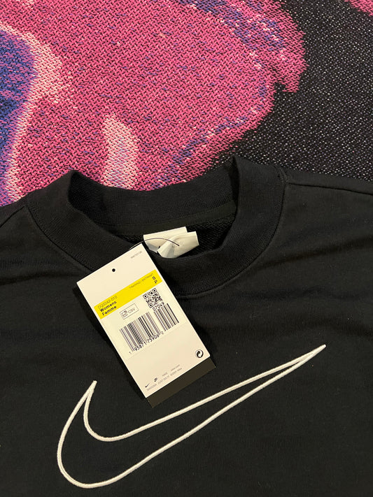 Nike W' Swoosh Crewneck Black