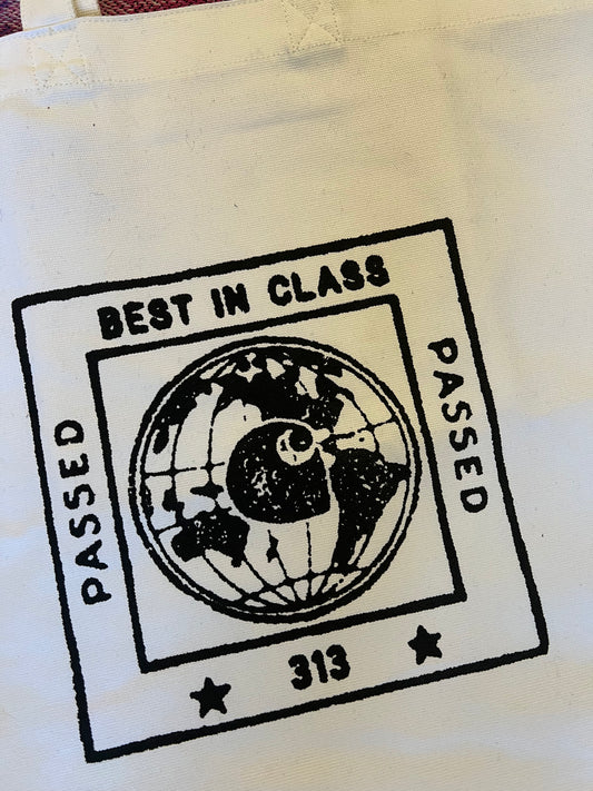 Carhartt WIP Best In Class Print Tote Bag White