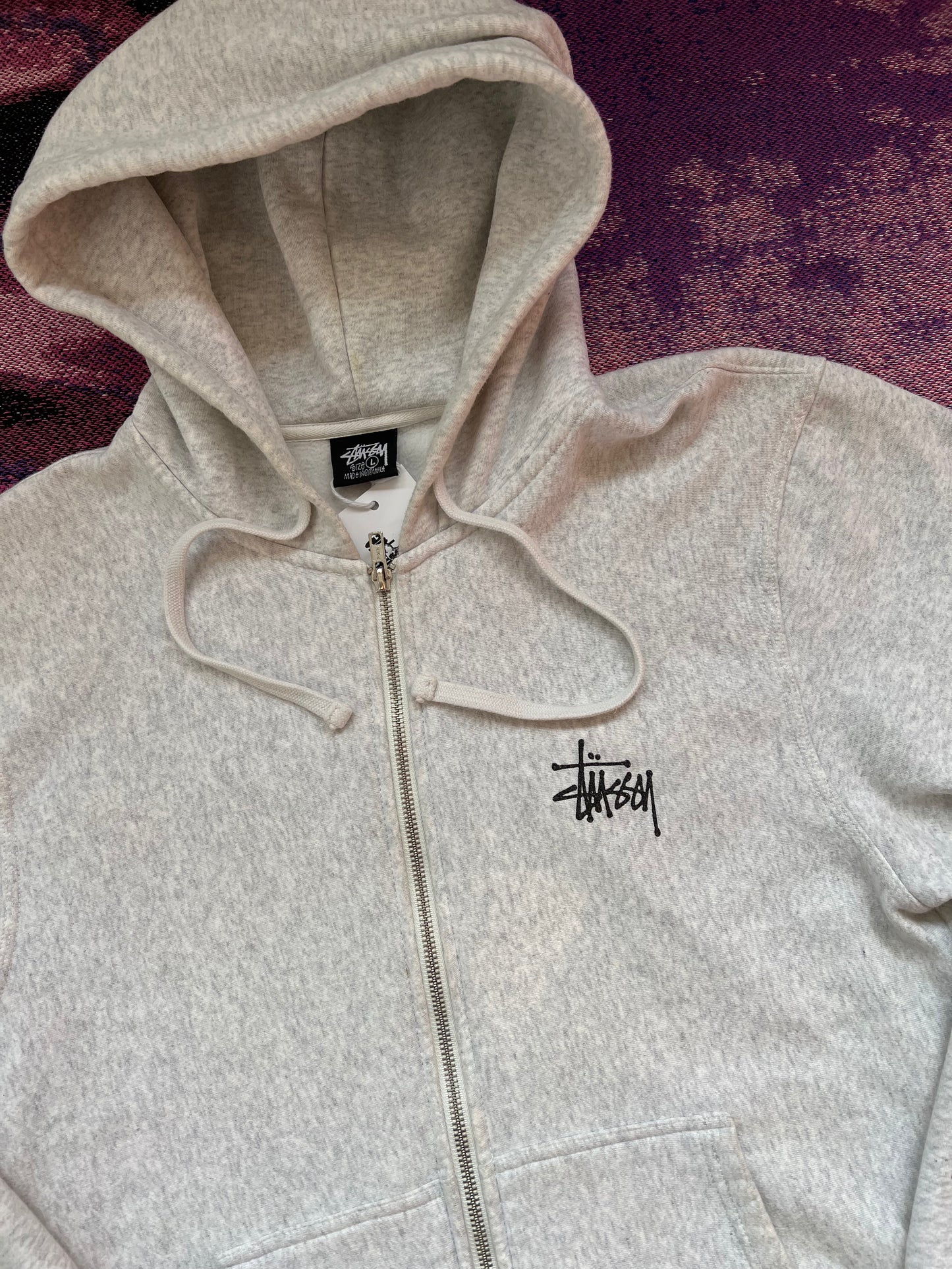 Stussy Zip Up Hoodie