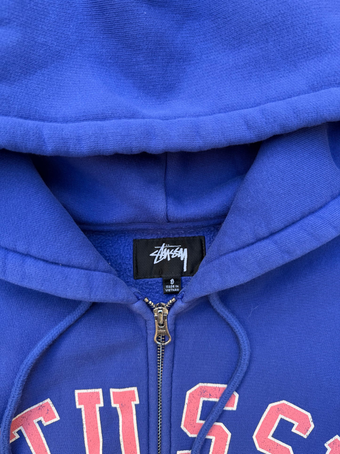 Stussy Faded Graphic Zip Hoodie