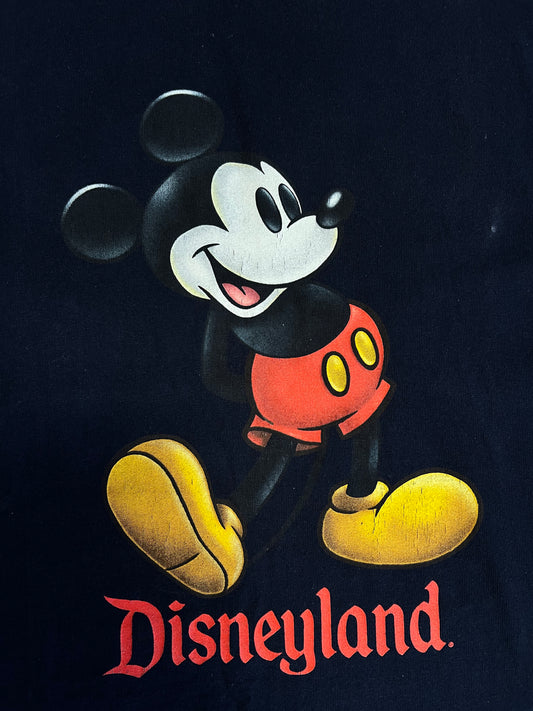 Vintage Mickey Mouse T-Shirt Black