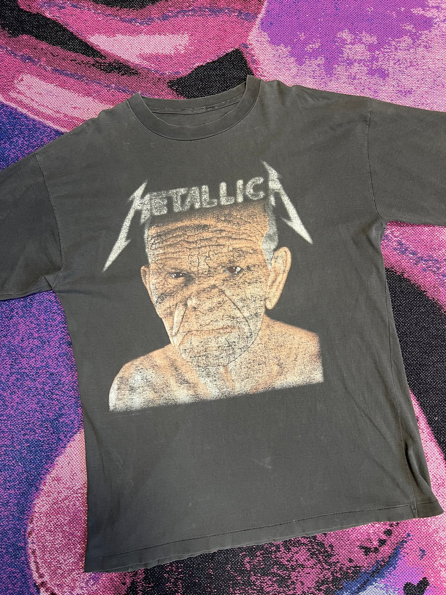 Vintage Metallica Tour T-Shirt Black