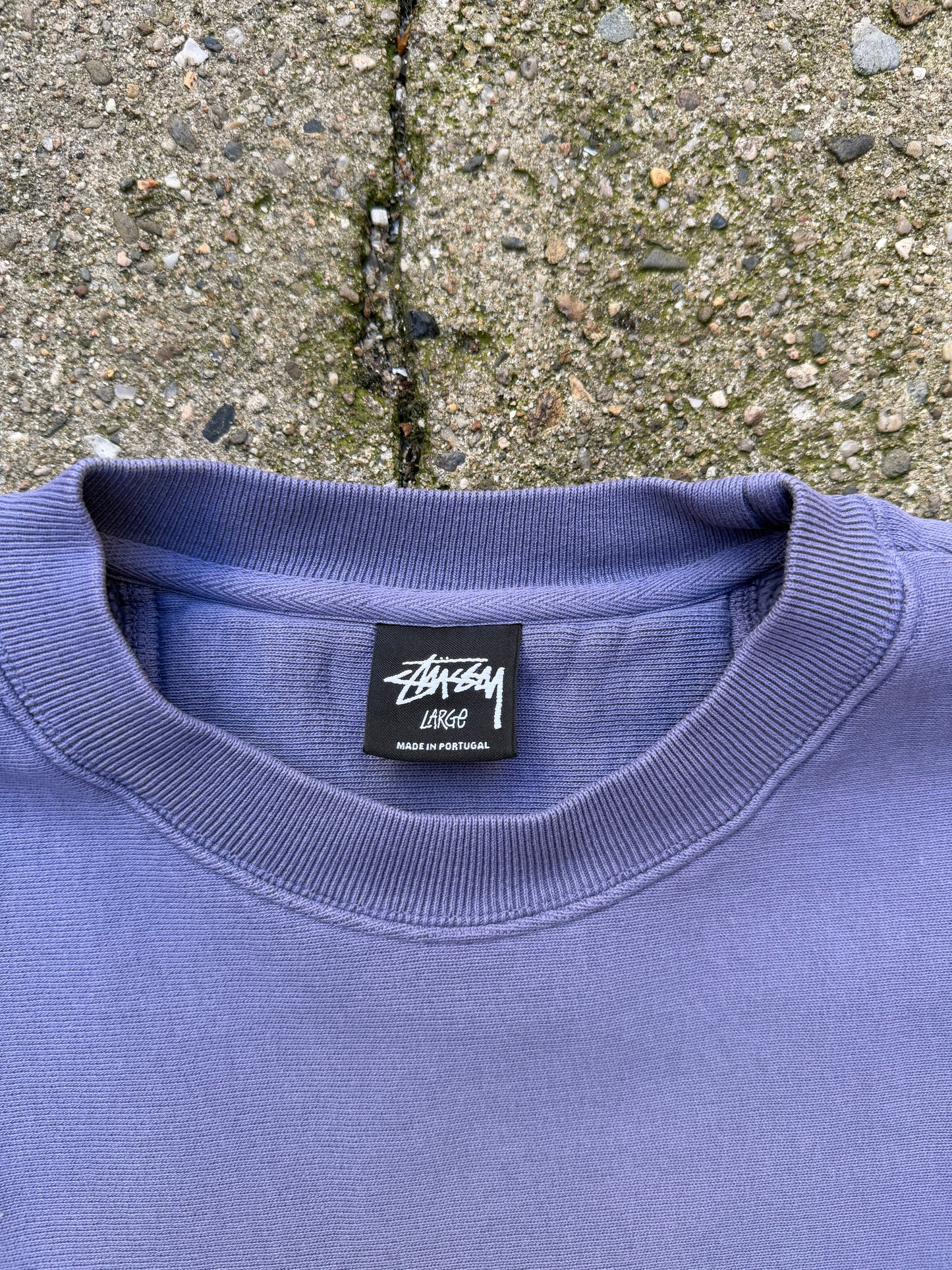 Stussy Jumbo Dyed Crewneck