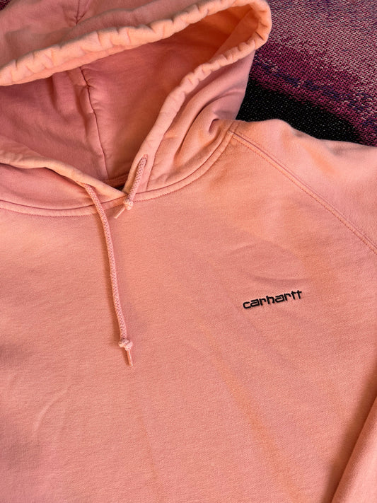 Carhartt WIP W' Scrpit Logo Small Hoodie Peach