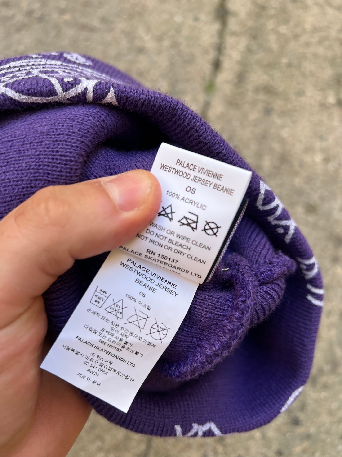 Palace x Vivienne Westwood Beanie