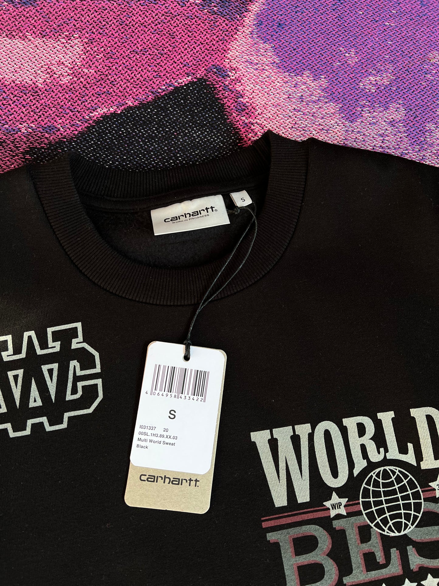Carhartt WIP World's Best In Class Crewneck Black