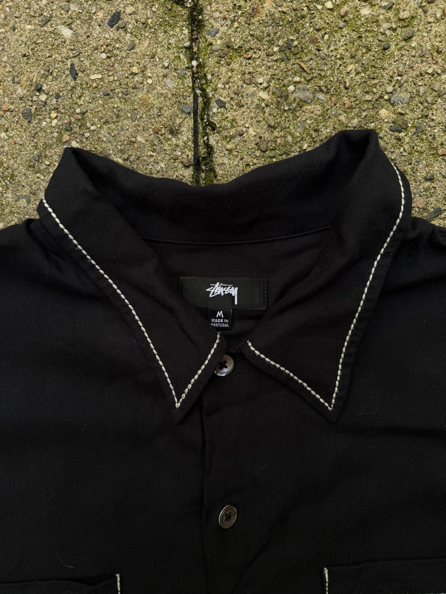 Stussy Contrast Pick Stitched Shirt