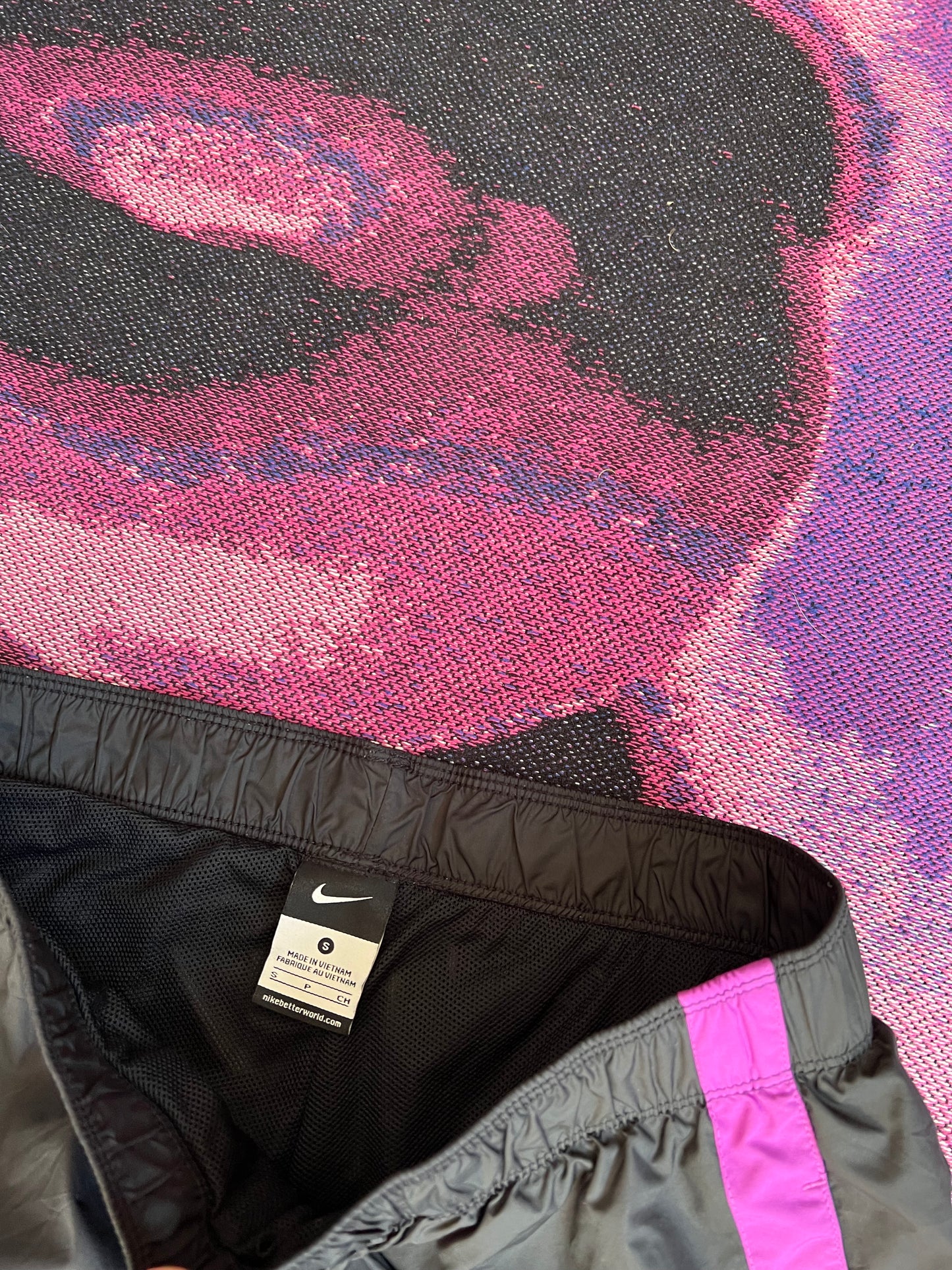 Vintage Nike W' Track Pants Black/Pink