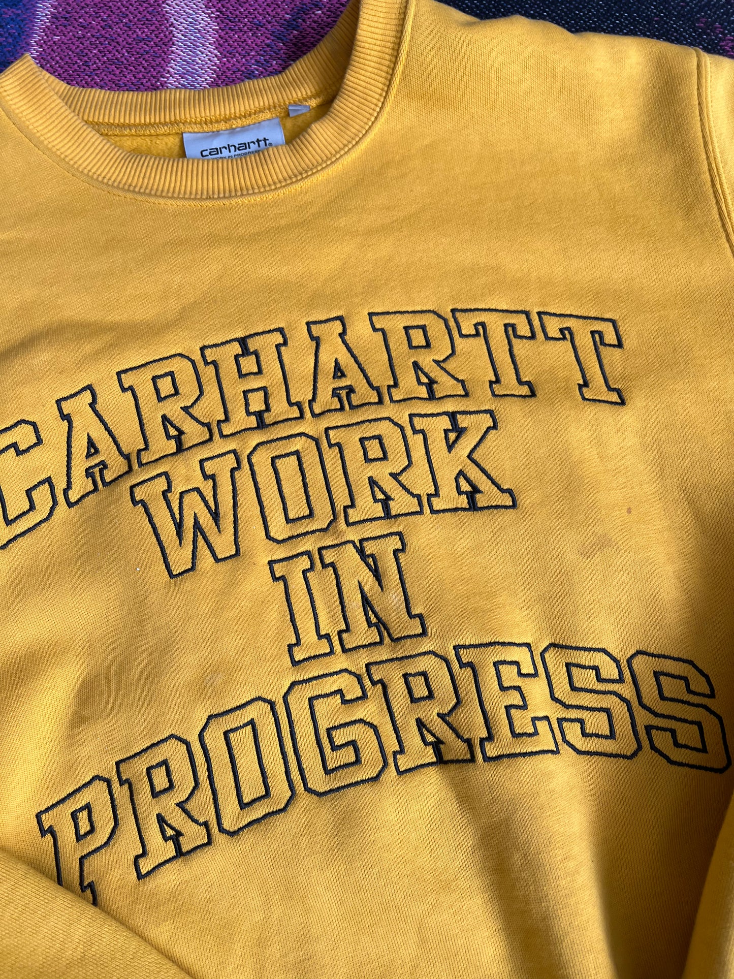 Carhartt Crewneck Work In Progress Yellow
