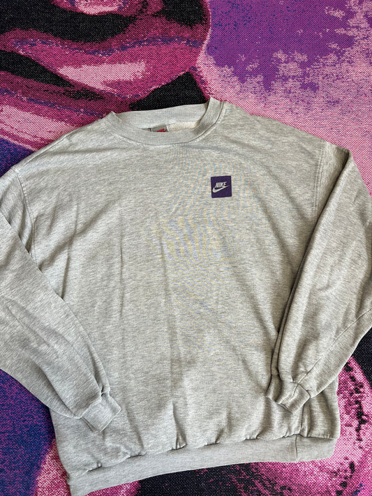 Vintage Nike 90's Crewneck Grey