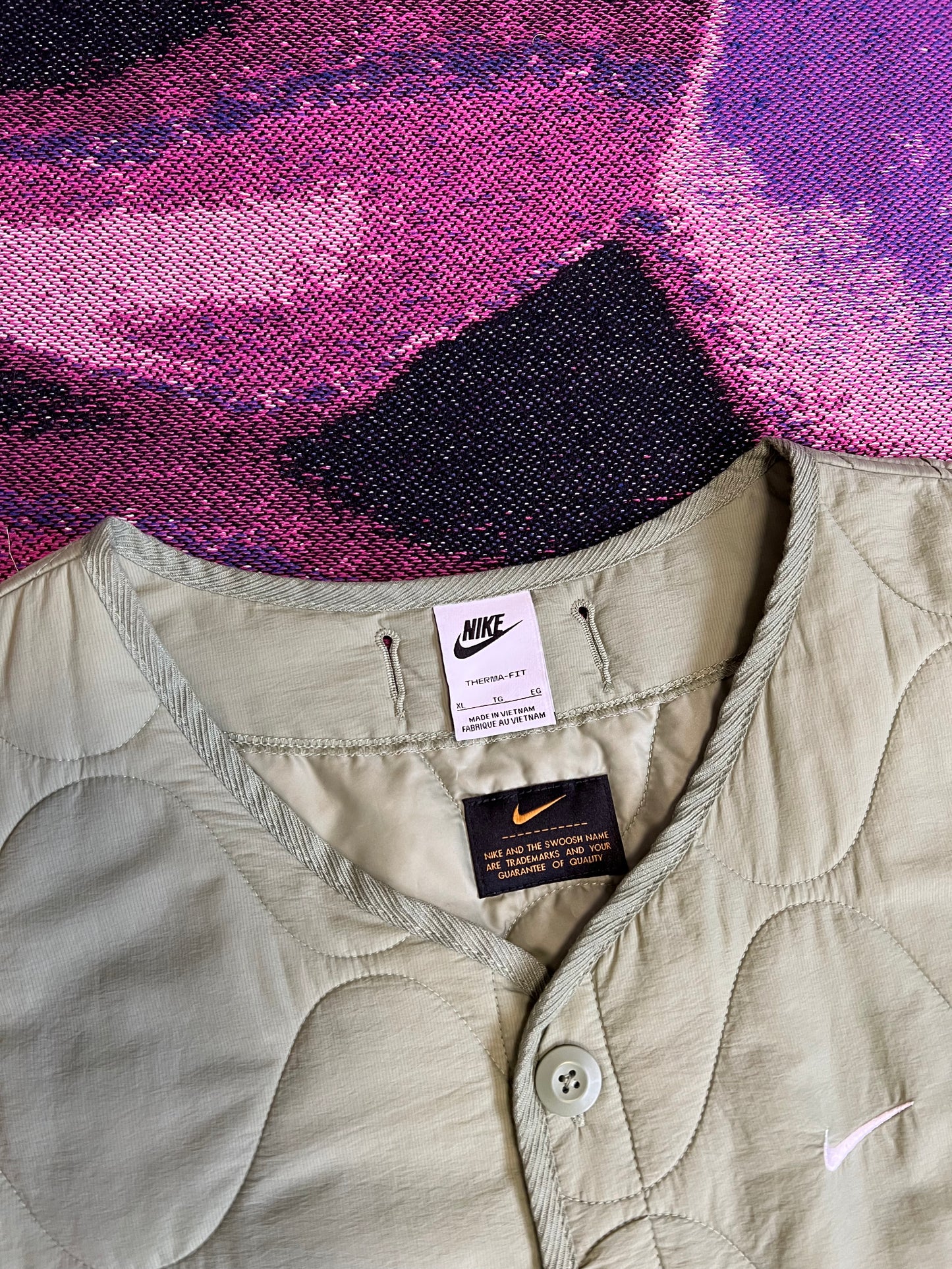 Nike V-Neck Vest Beige