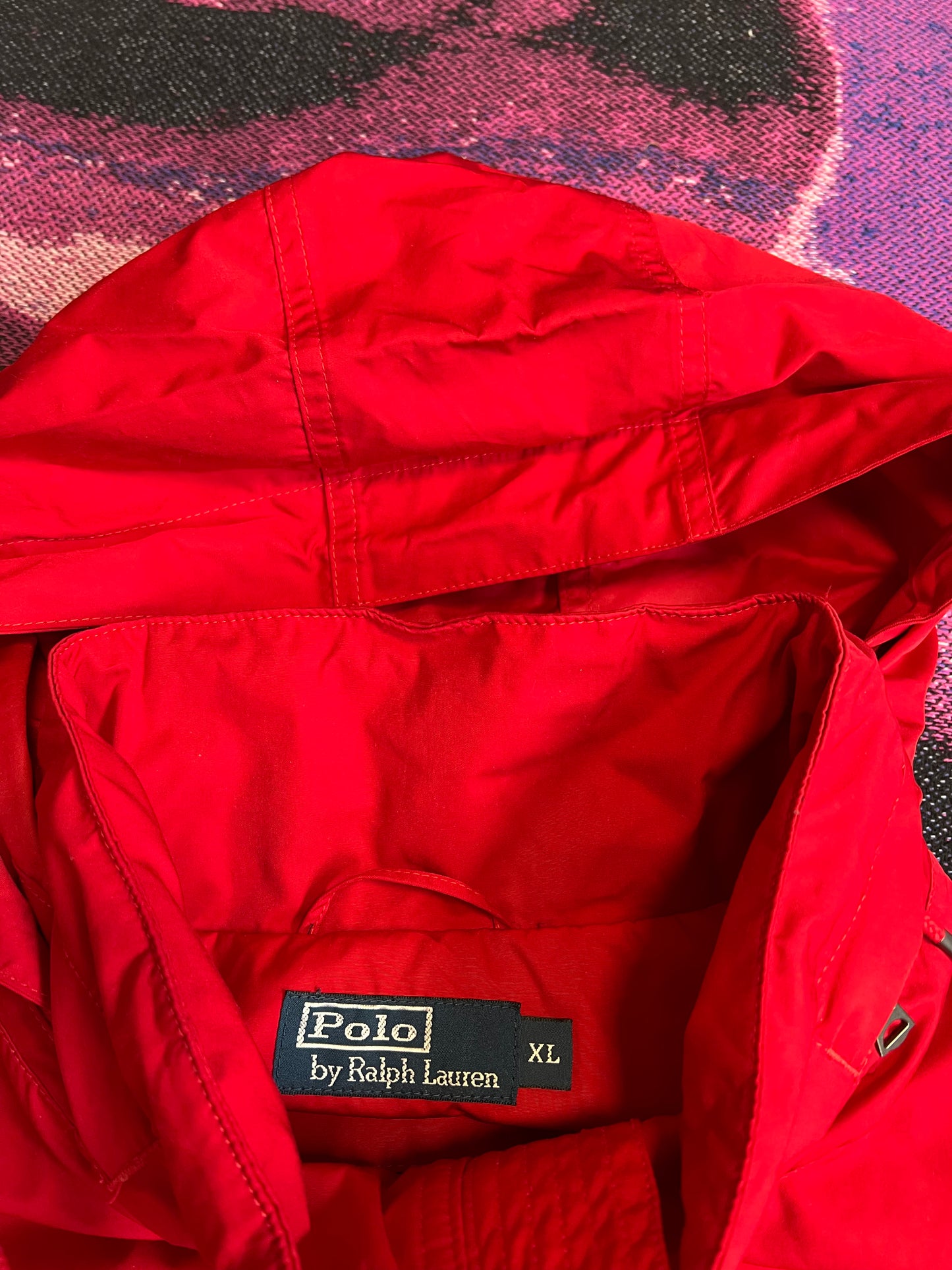 Polo Ralph Lauren Hood Jacket Red