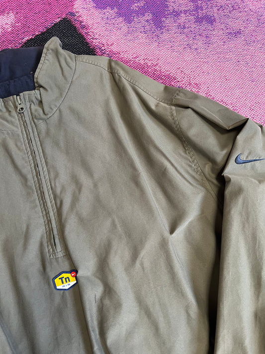 Nike TN Track 1/4 Zip-Up Jacket Khaki