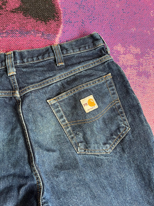 Carhartt Fire Resistant Pants Blue Denim