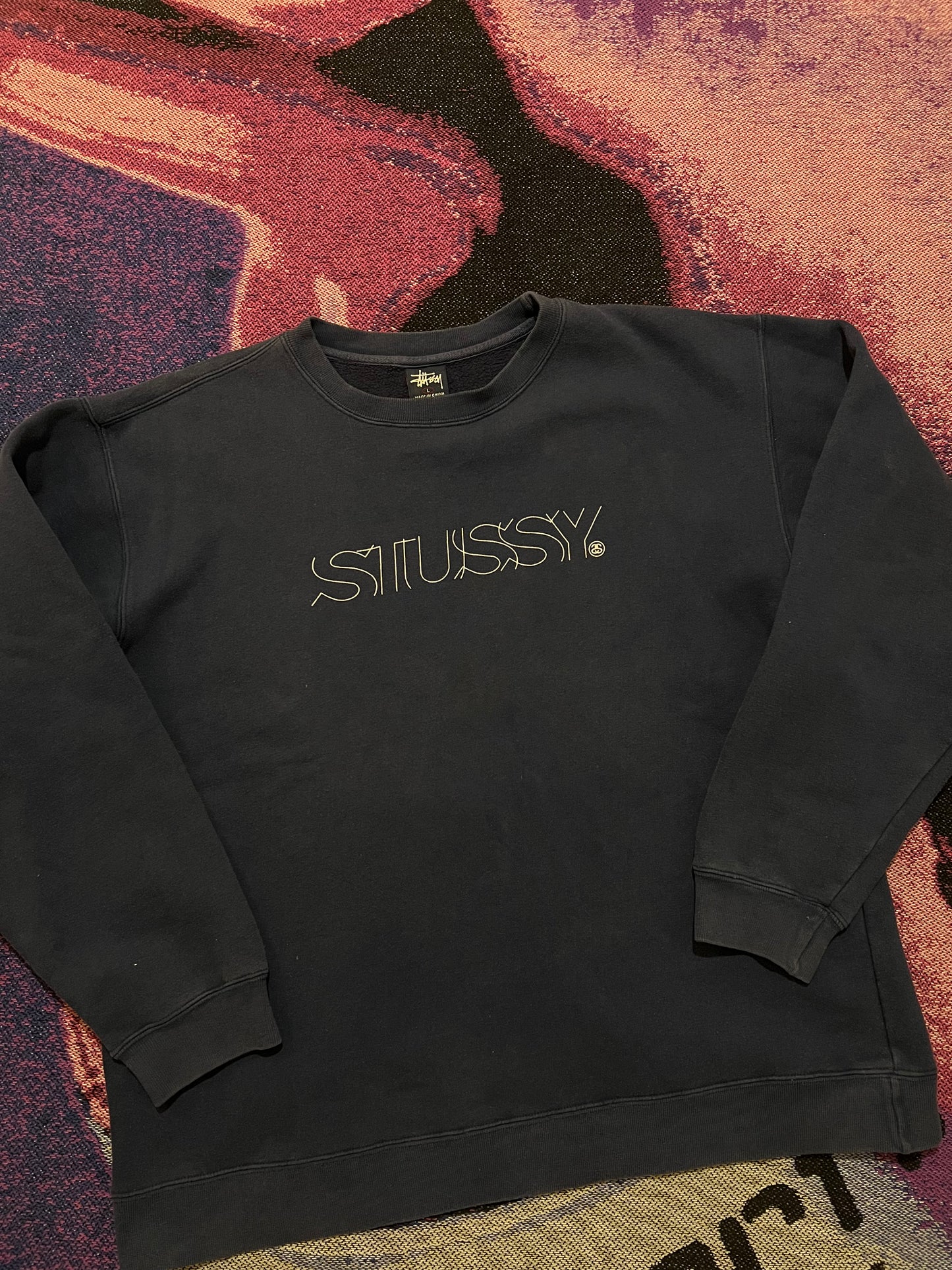 Vintage Stussy 90's Crewneck