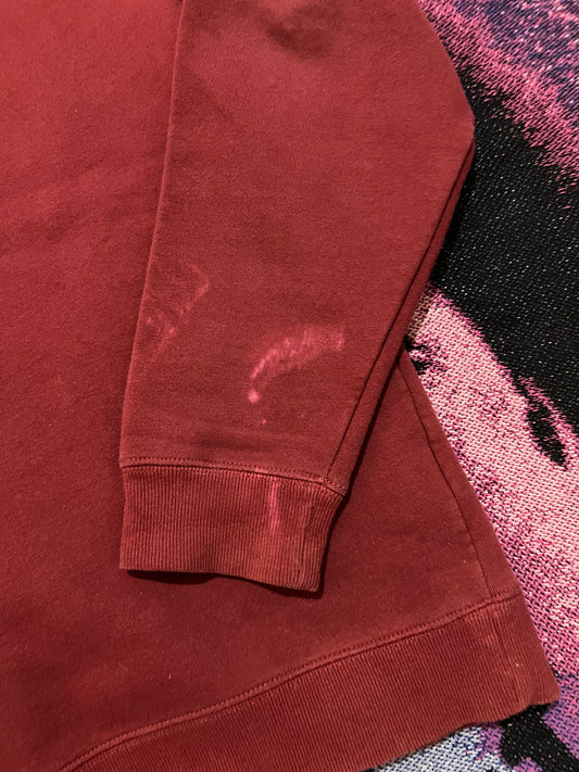 Stussy Tag Logo Crewneck Red