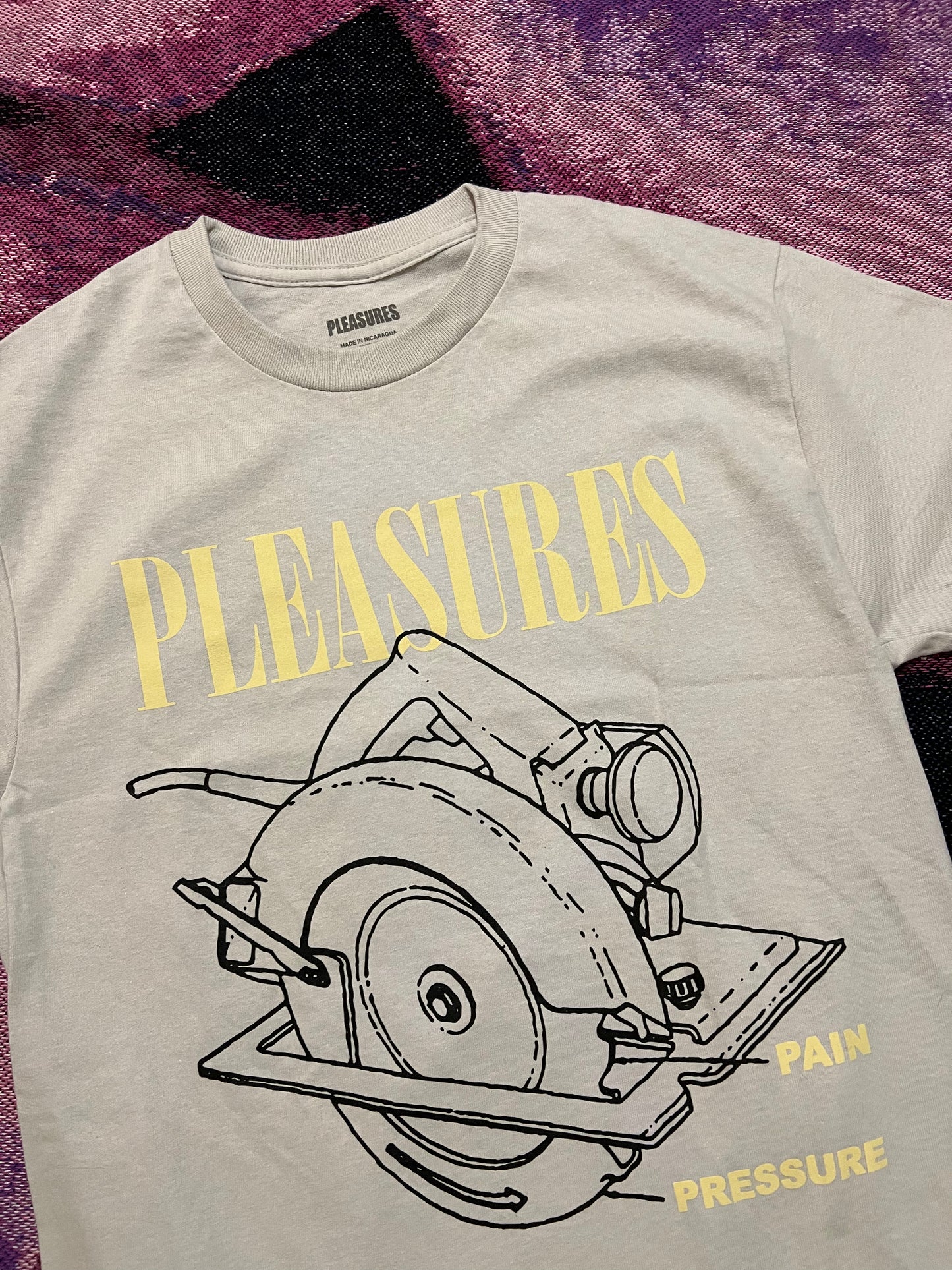 Pleasures Pain Preassure T-Shirt Beige