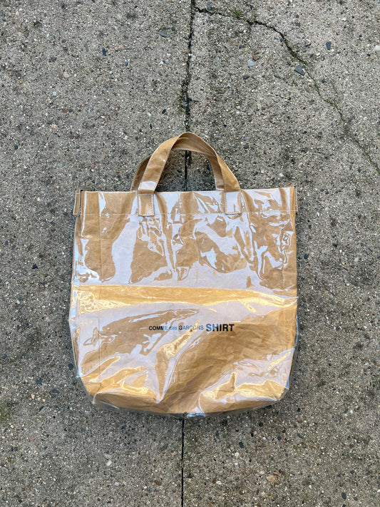 Comme Des Garcons Shirt PVC Bag