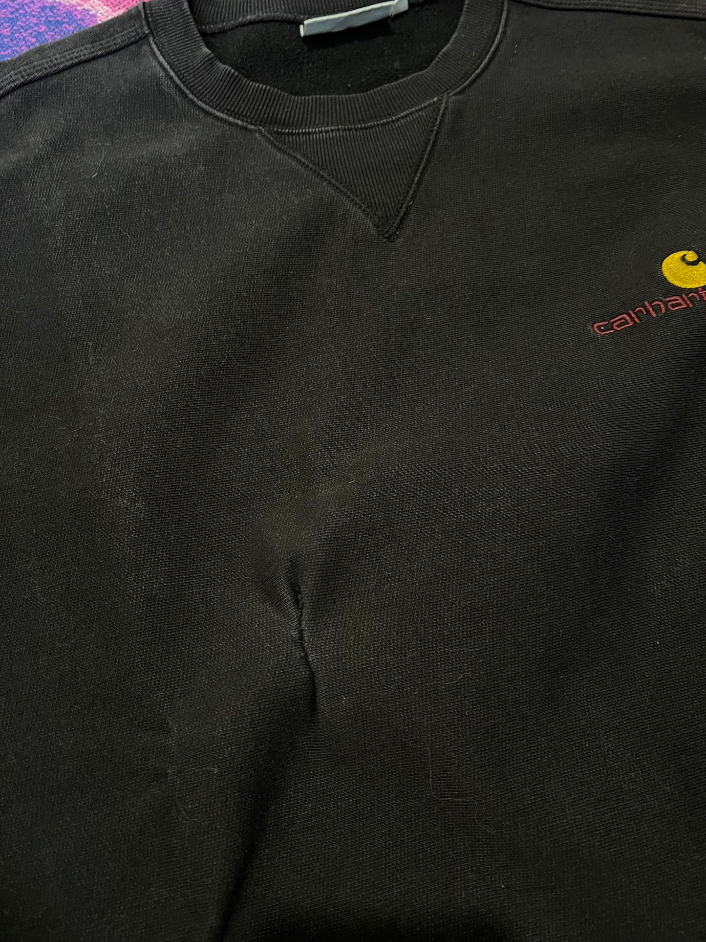 Carhartt WIP American Script Crewneck Black