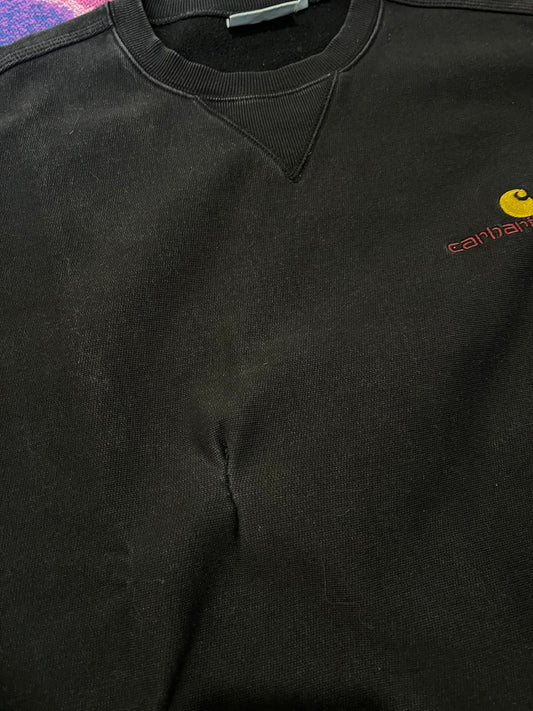 Carhartt WIP American Script Crewneck Black