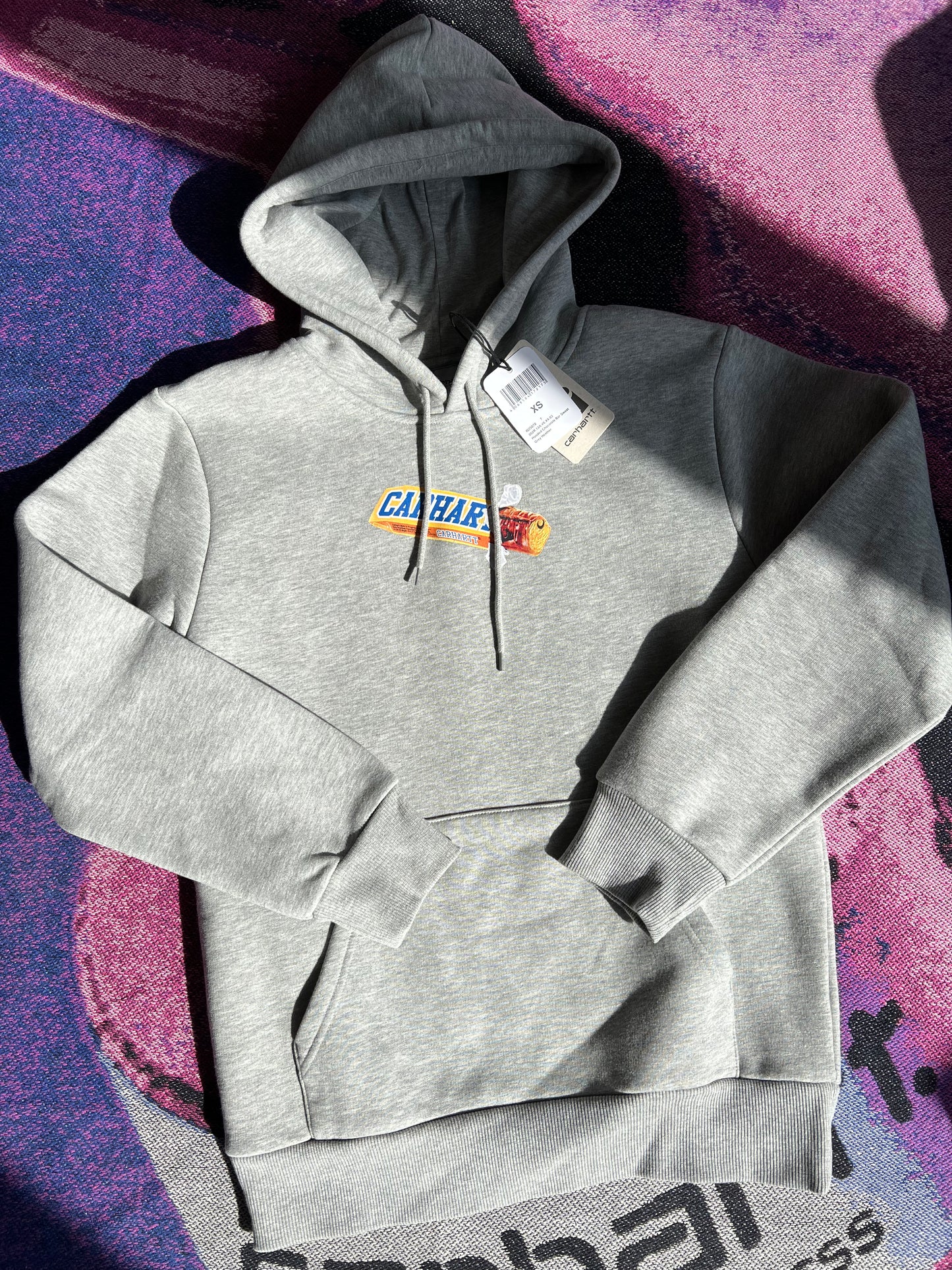 Carhartt WIP Chocolate Bar Hoodie Grey