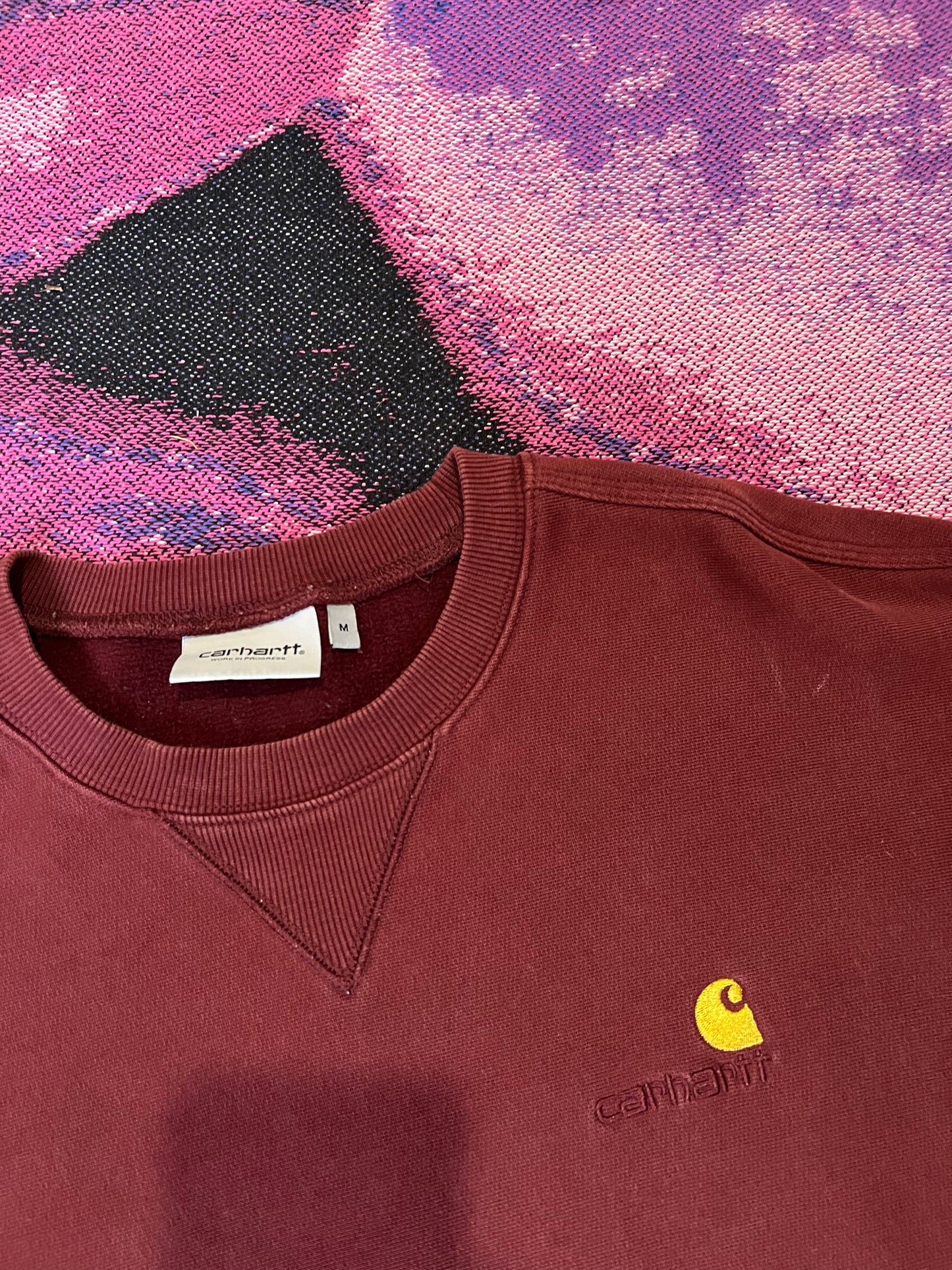 Carhartt American Script Crewneck Red