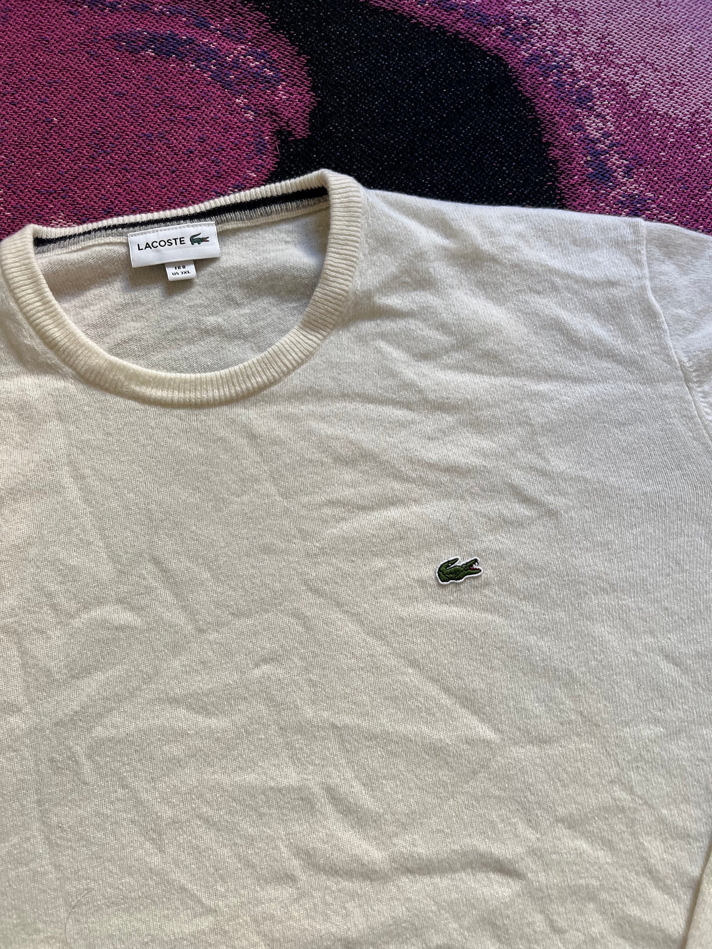 Lacoste Sweater White