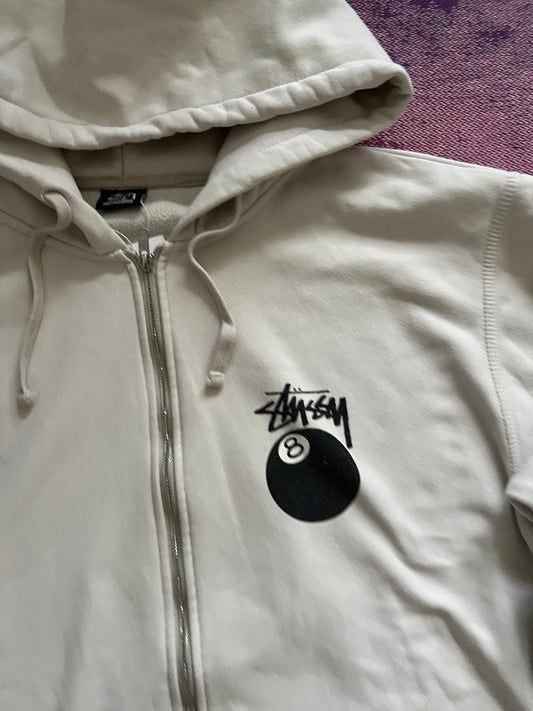 Stussy 8ball Zip Up Hoodie
