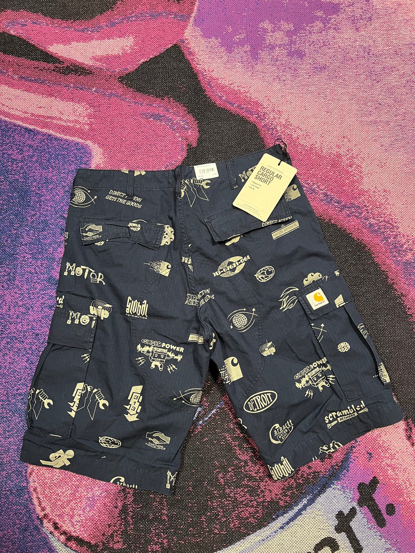 Carhartt Cargo Shorts Blue