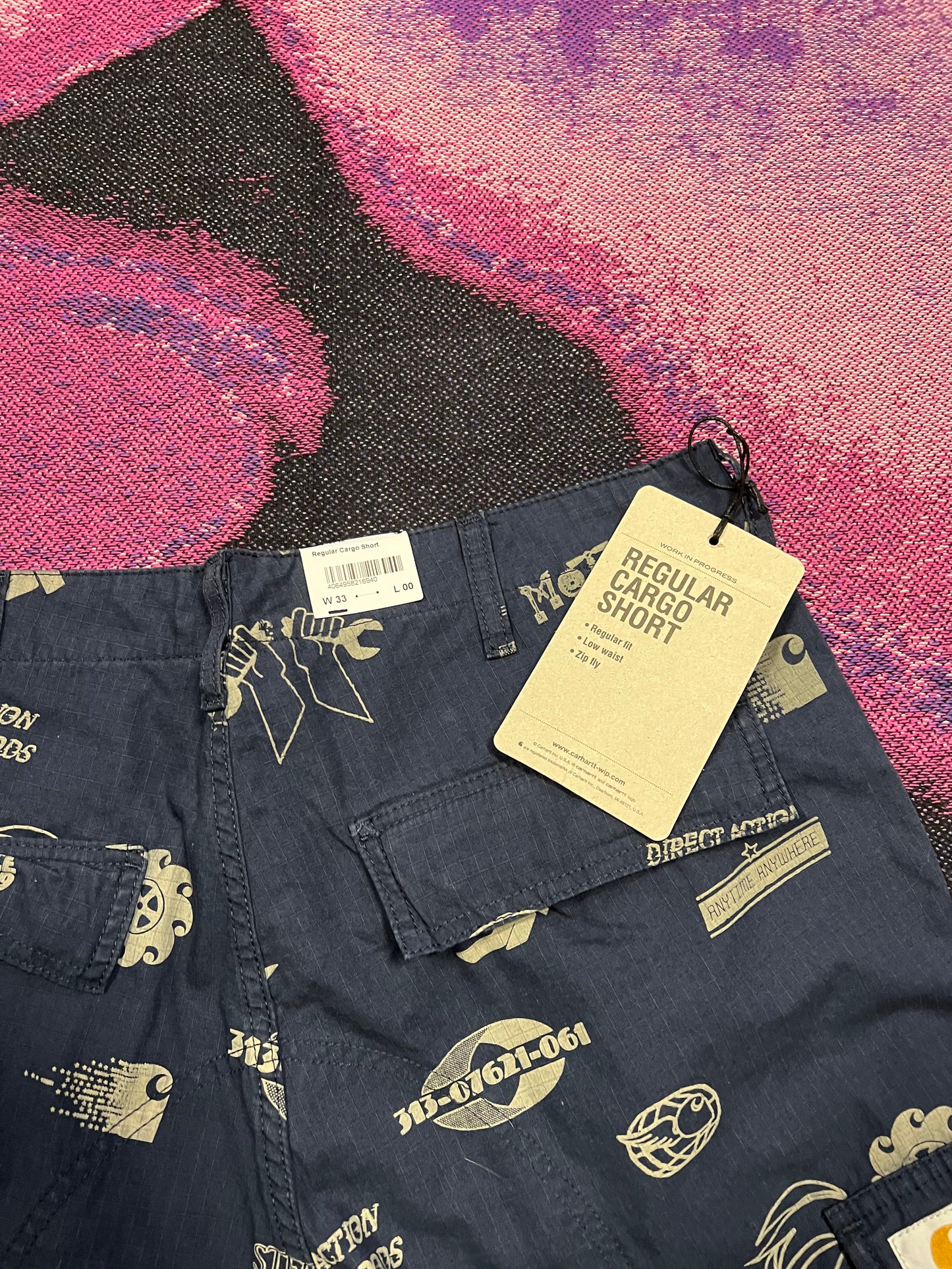 Carhartt Cargo Shorts Blue