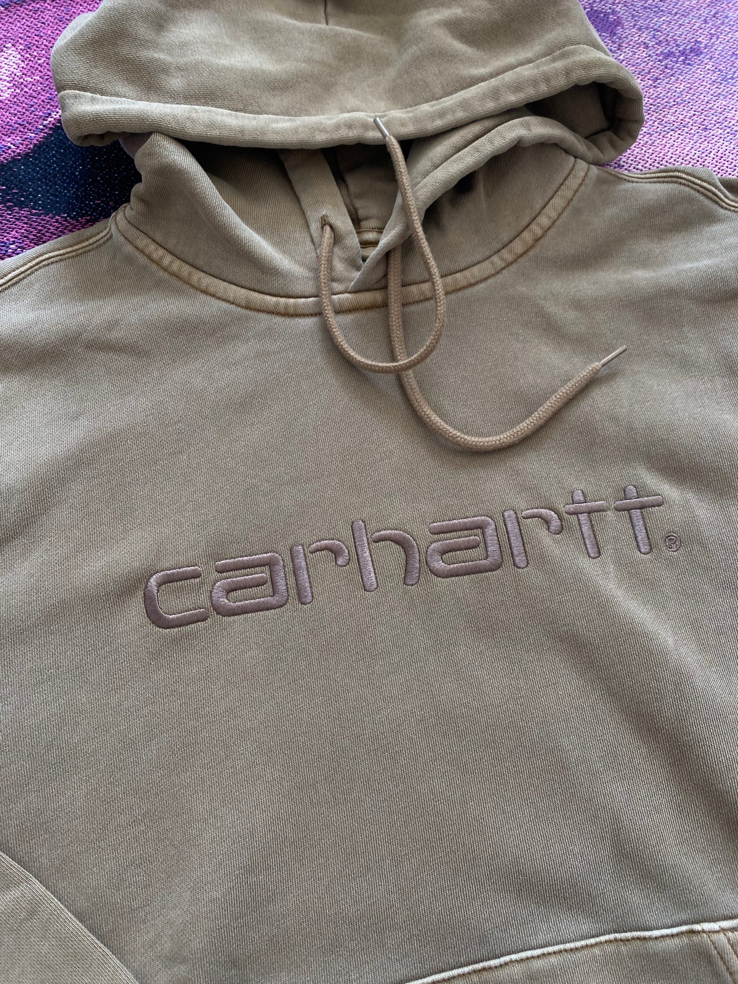 Carhartt WIP Hooded Duster Sweat Brown