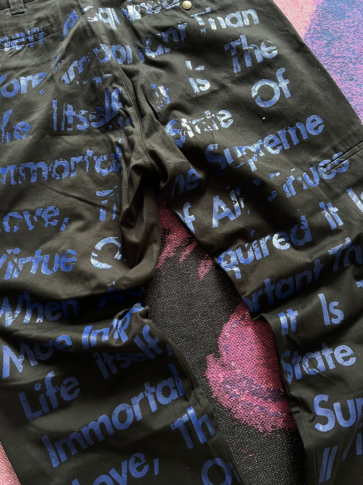 Supreme JUNYA WATANABE CDG MAN Printed Work Pant