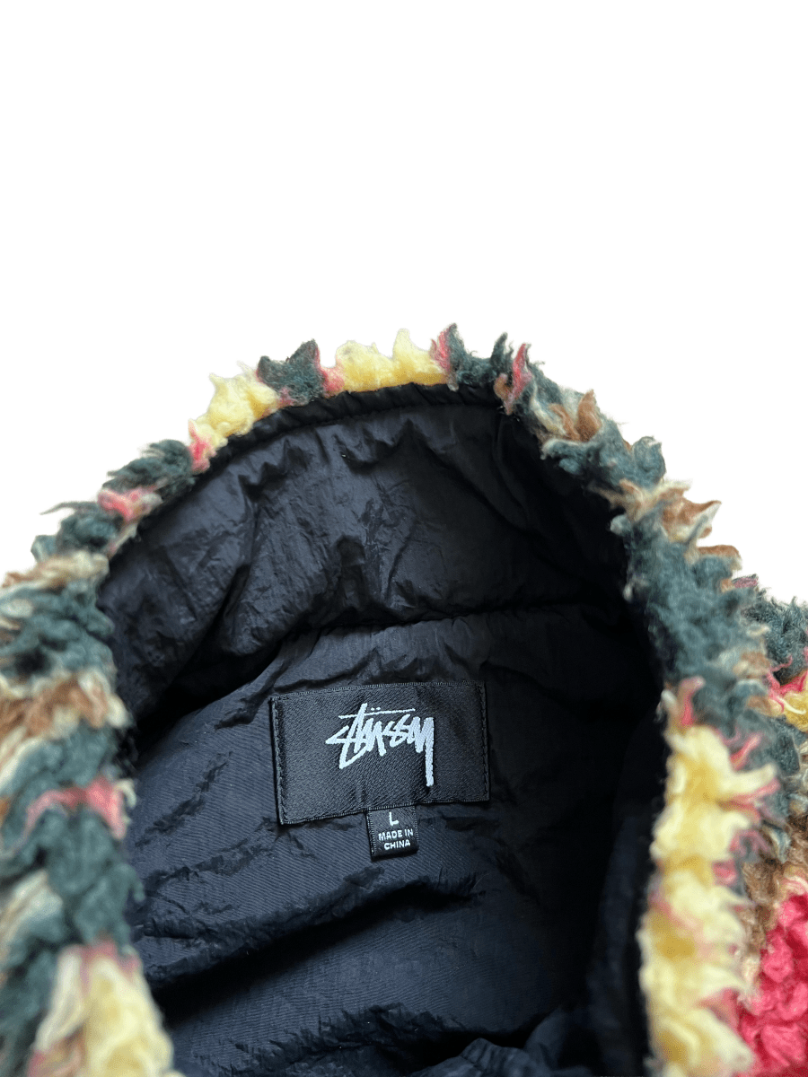 Stussy Sherpa Vest - Wyat’s Boutique