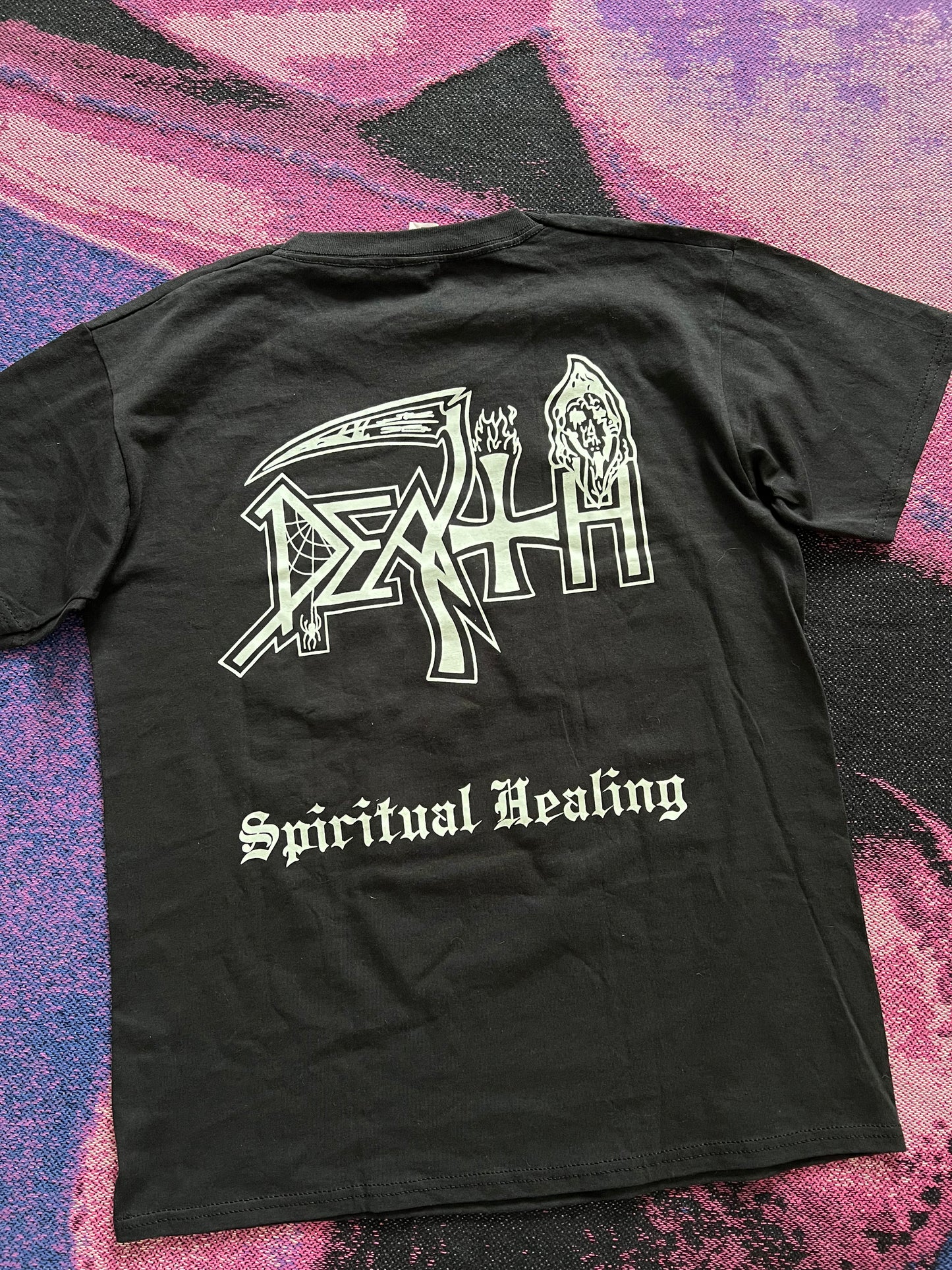 Vintage Spiritual Healing T-shirt Black