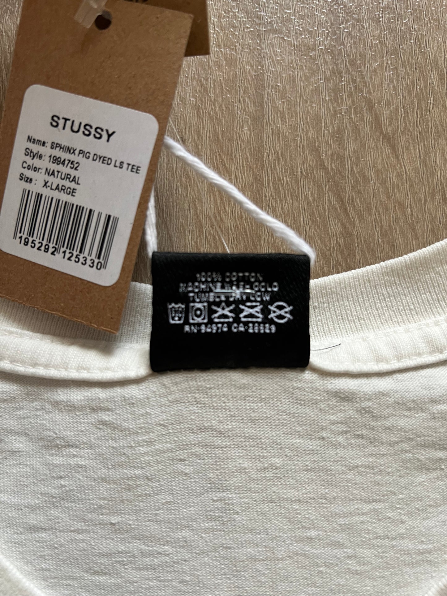 Stussy Sphinx Pig Dyed Longsleeve T-Shirt