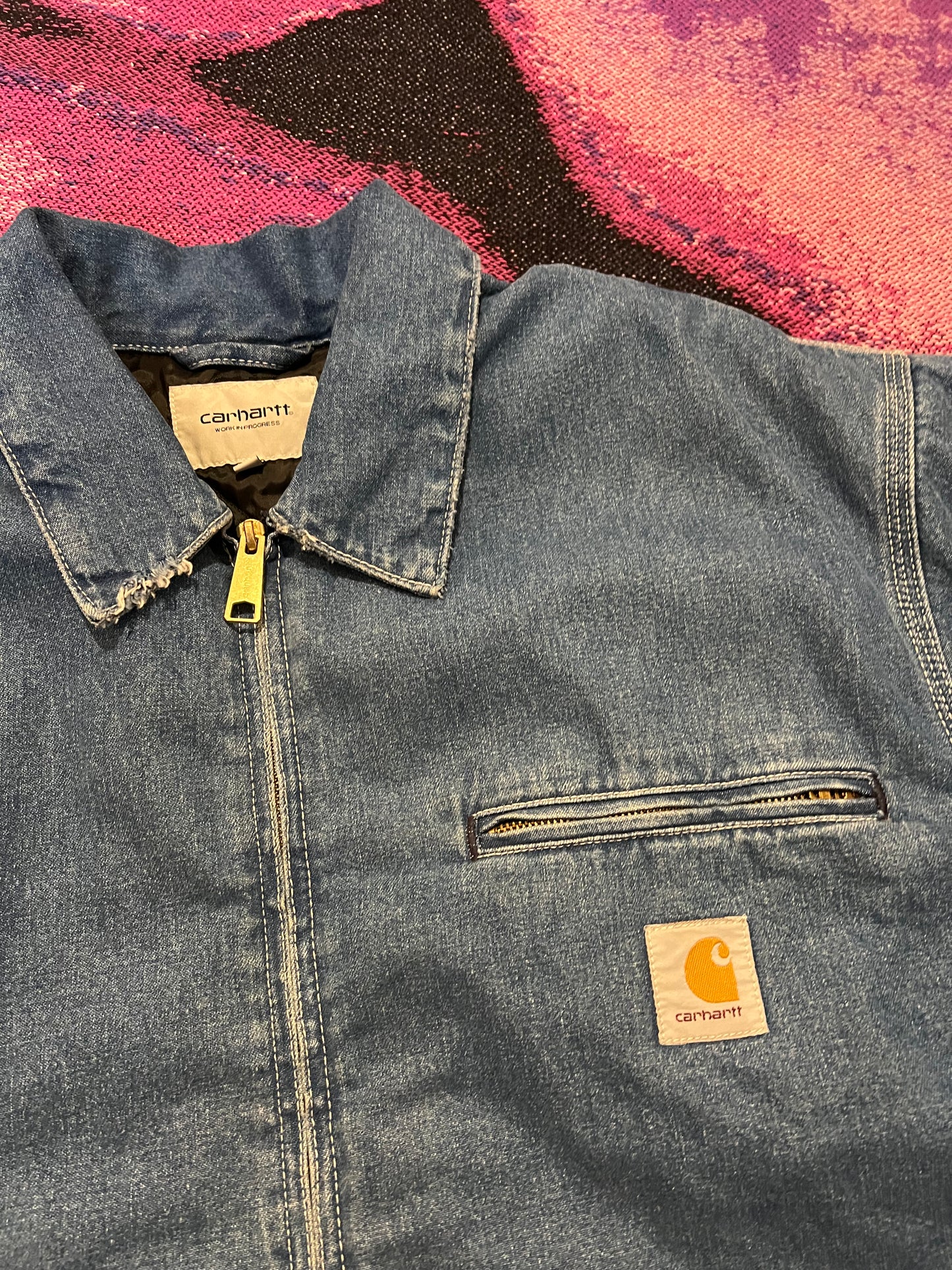 Carhartt WIP Detroit Jacket Denim Blue