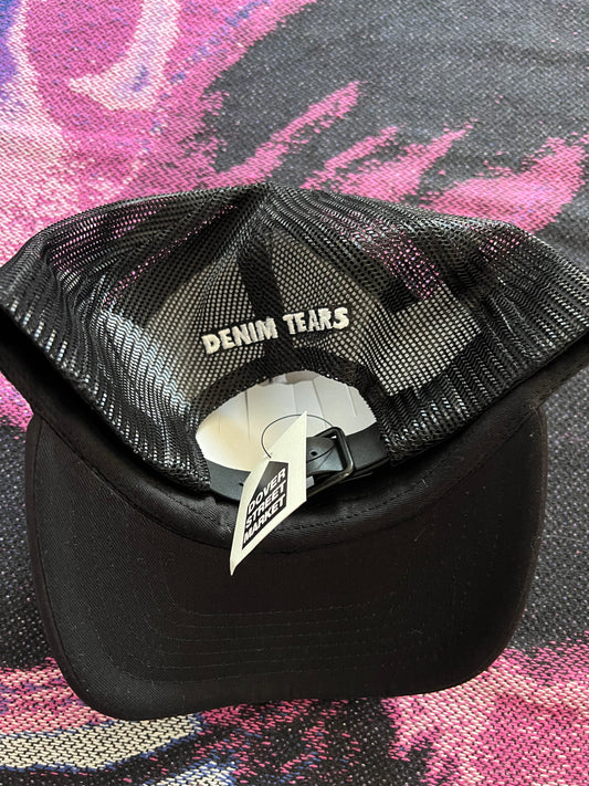 Denim Tears Crown Made of Cotton Trucker Hat