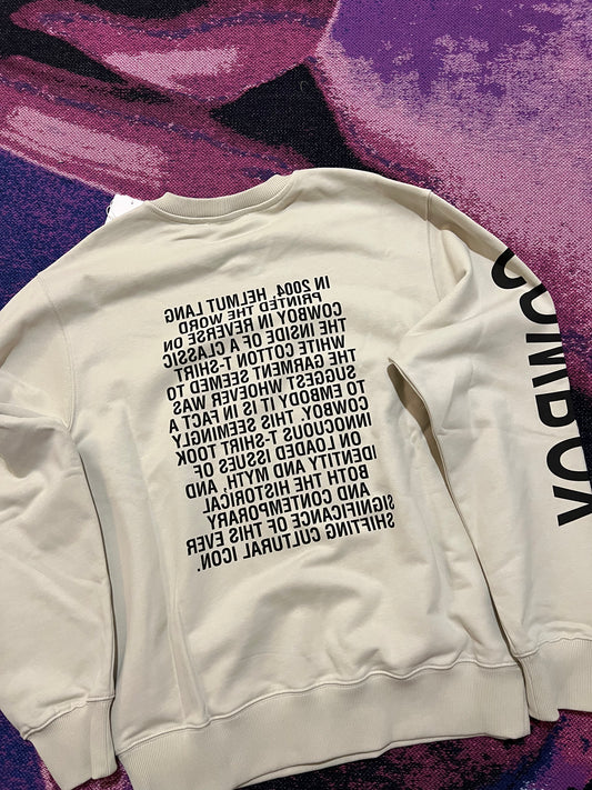 Helmut Lang Crewneck Beige