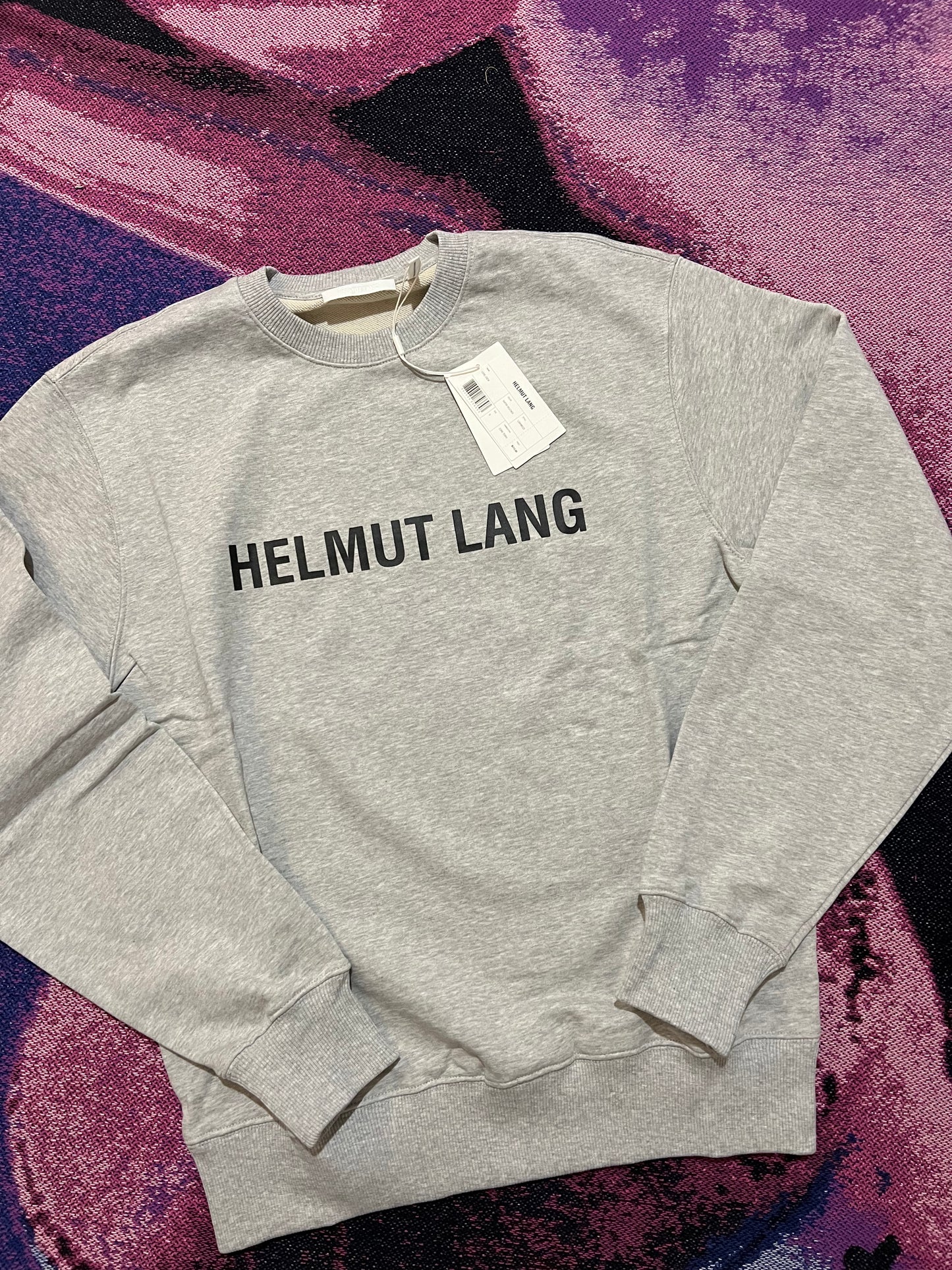 Helmut Lang Crewneck Heather Gray