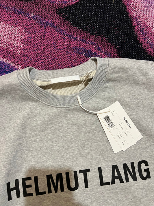 Helmut Lang Crewneck Heather Gray