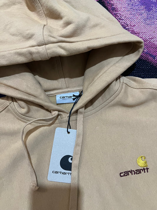 Carhartt American Script Hoodie Beige
