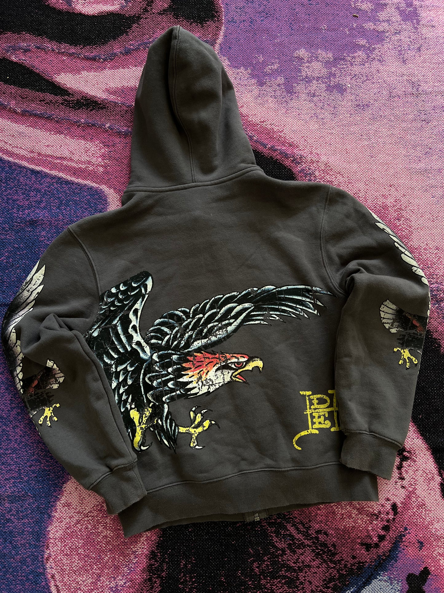 Ed Hardy Zip Up Hoodie