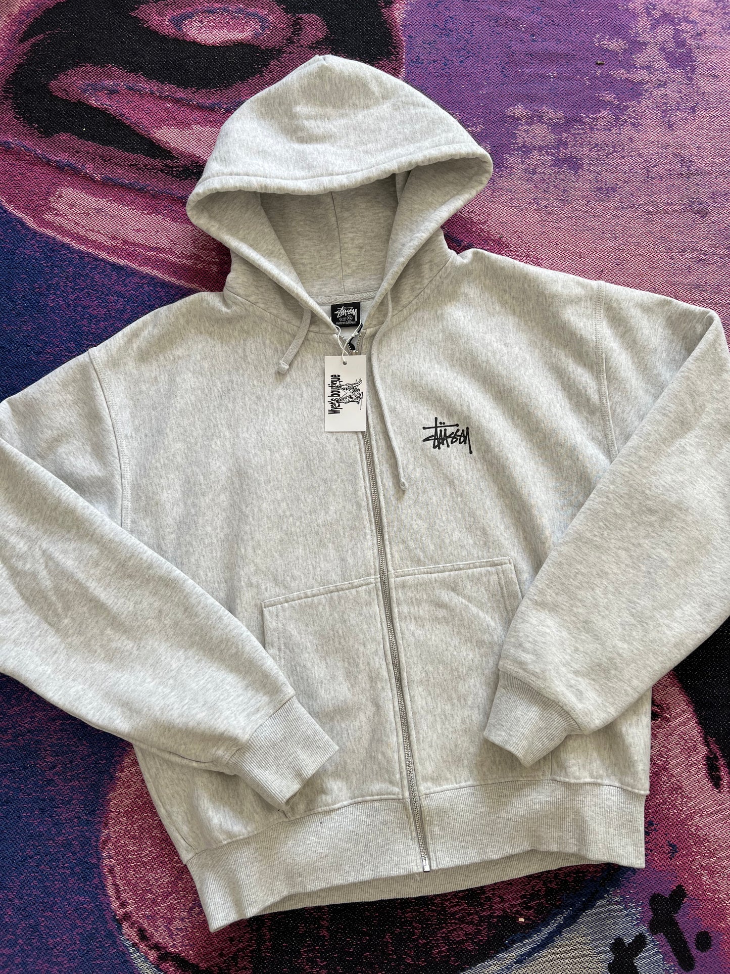 Stussy Zip Up Hoodie