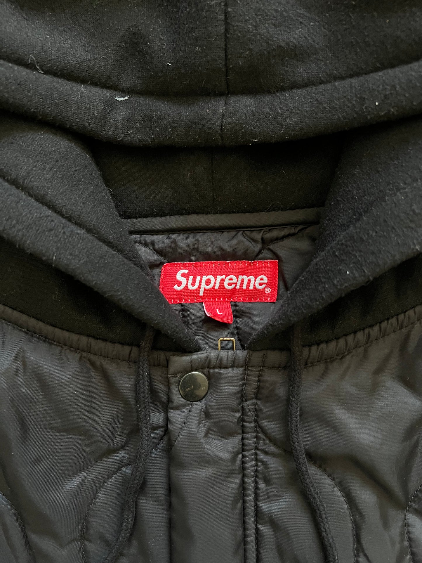 Supreme Quilted Liner Hooded Jacket