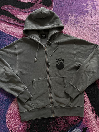 Stussy 8Ball Zip Up Hoodie