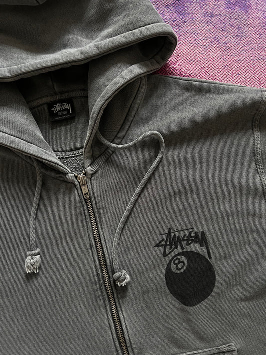 Stussy 8Ball Zip Up Hoodie