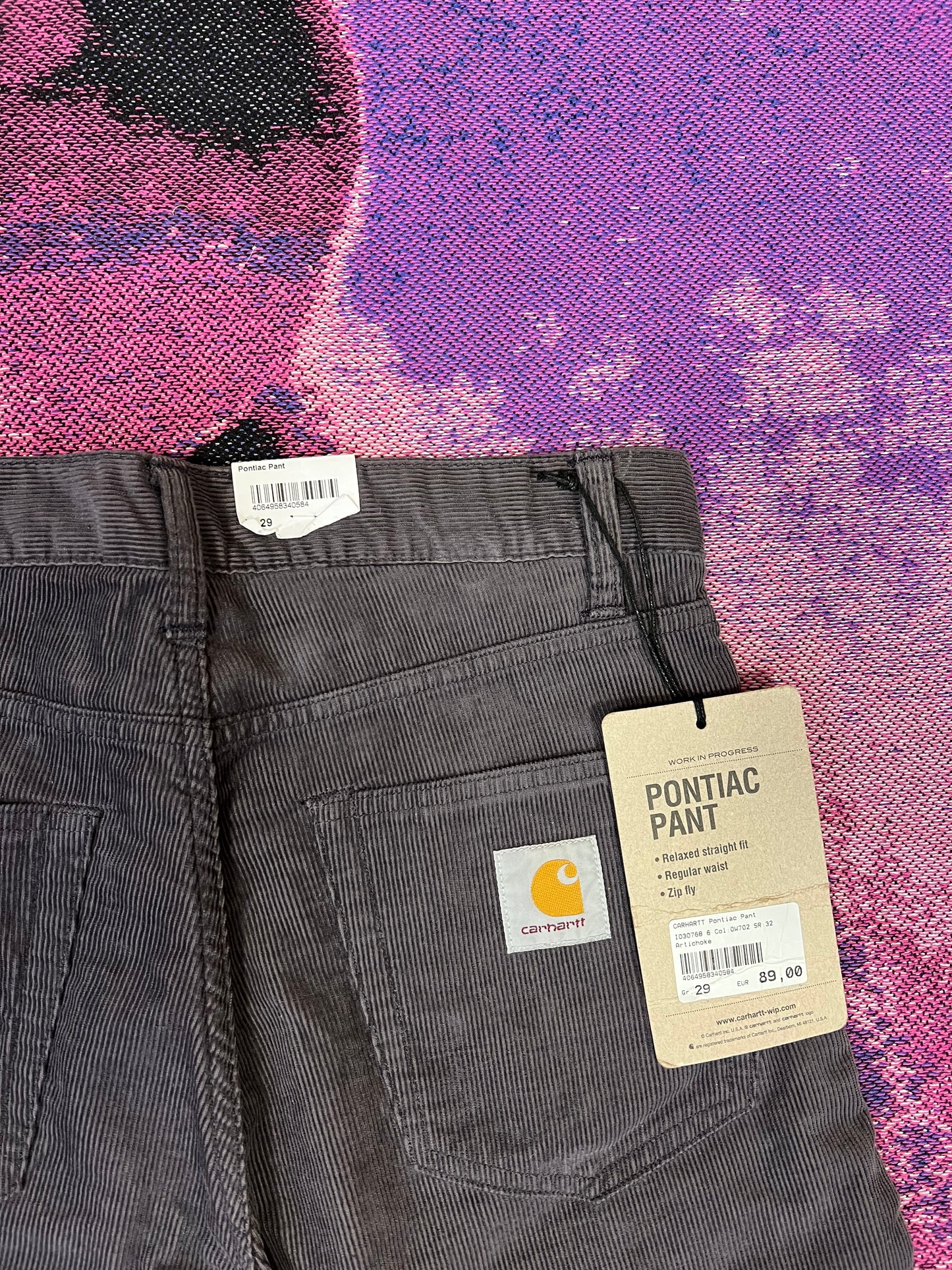 Carhartt WIP Pontiac Pants Artichoke